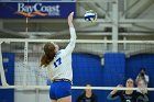 VB vs MHC  Wheaton Women's Volleyball vs Mount Holyoke College. - Photo by Keith Nordstrom : Wheaton, Volleyball, VB